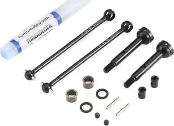 Tlr Complete Rear Cva Driveshaft: 22-4 2.0 (68Mm) 1