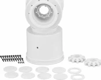 Jconcepts Aggressor 2.6X3.8” 17Mm Hex Mt Wheel (White) 1