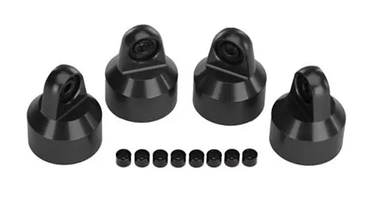 Traxxas Gtx Ptfe Coated Shock Caps: X-Maxx (Black) 1