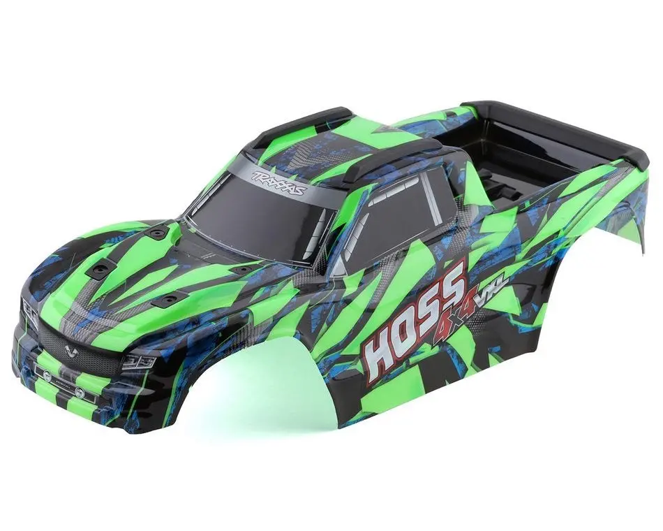 Traxxas Prepainted Body: Hoss 4X4 Vxl (Green) 1
