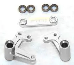 Strc Aluminum Steering System W/ Bearings (Silver) Traxxas 2Wd 1