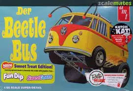 Amt Beetle Bus W/Fun Dip Decals Model Kit 1
