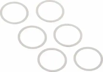Axial Shims: 18X15x0.2Mm (6) 1