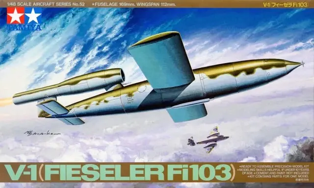 Tamiya 1/48 V-1 Fieseler Fi103 Model Kit 1