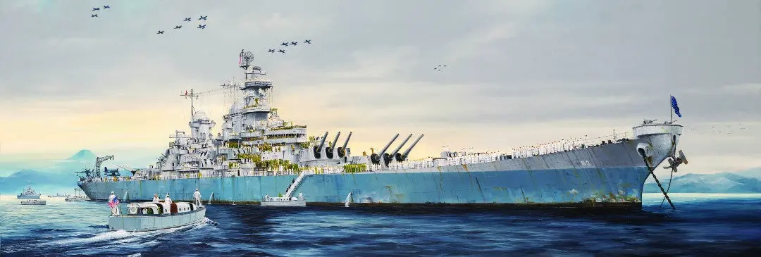 Trumpeter 1/200 Uss Missouri Bb-63 Model Kit 1