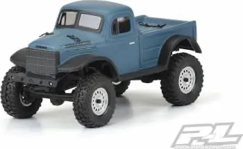 Pro-Line 1946 Dodge Power Wagon Clear Body: Scx24 Jlu 1
