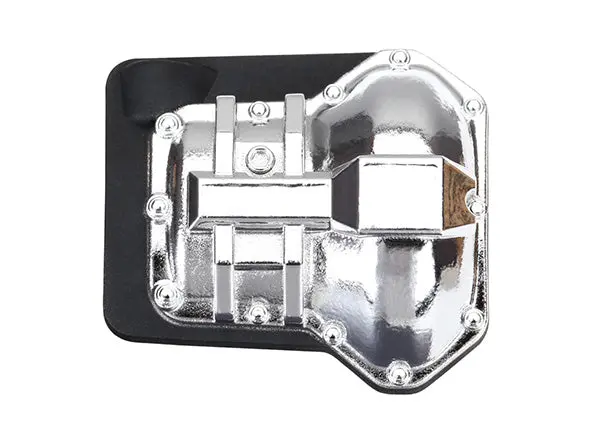 Traxxas Front And Rear Differential Cover: Trx-4 (Chrome) 1