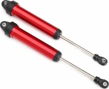 Traxxas Rear Gtr Shocks 160Mm W/O Springs (Red) 1