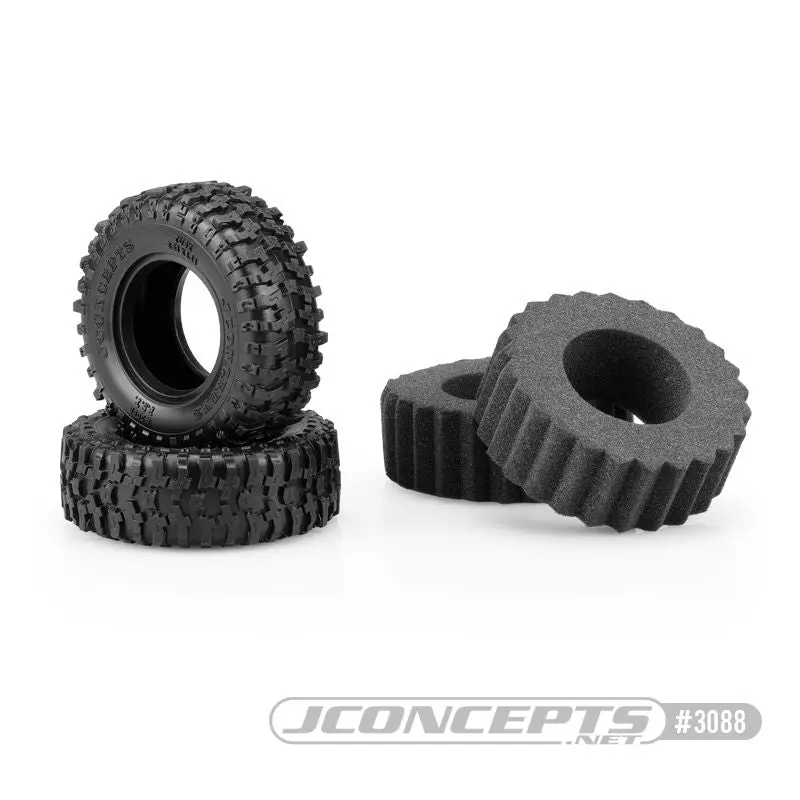 Jconcepts Tusk 1.9” Class 1 Scale Tires: Super Soft (Green Compound) 1