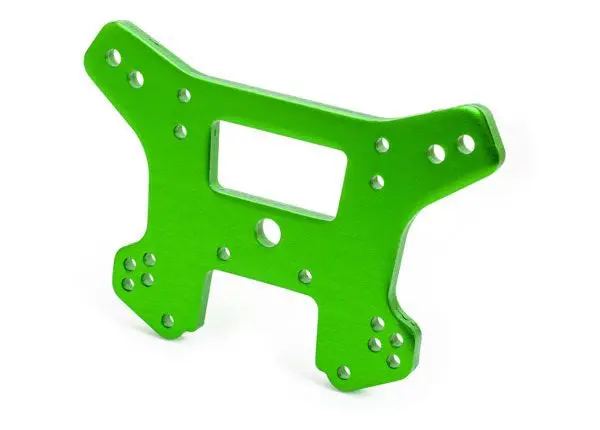 Traxxas Front Shock Tower 6061-T6 Aluminium: Sledge (Green) 1