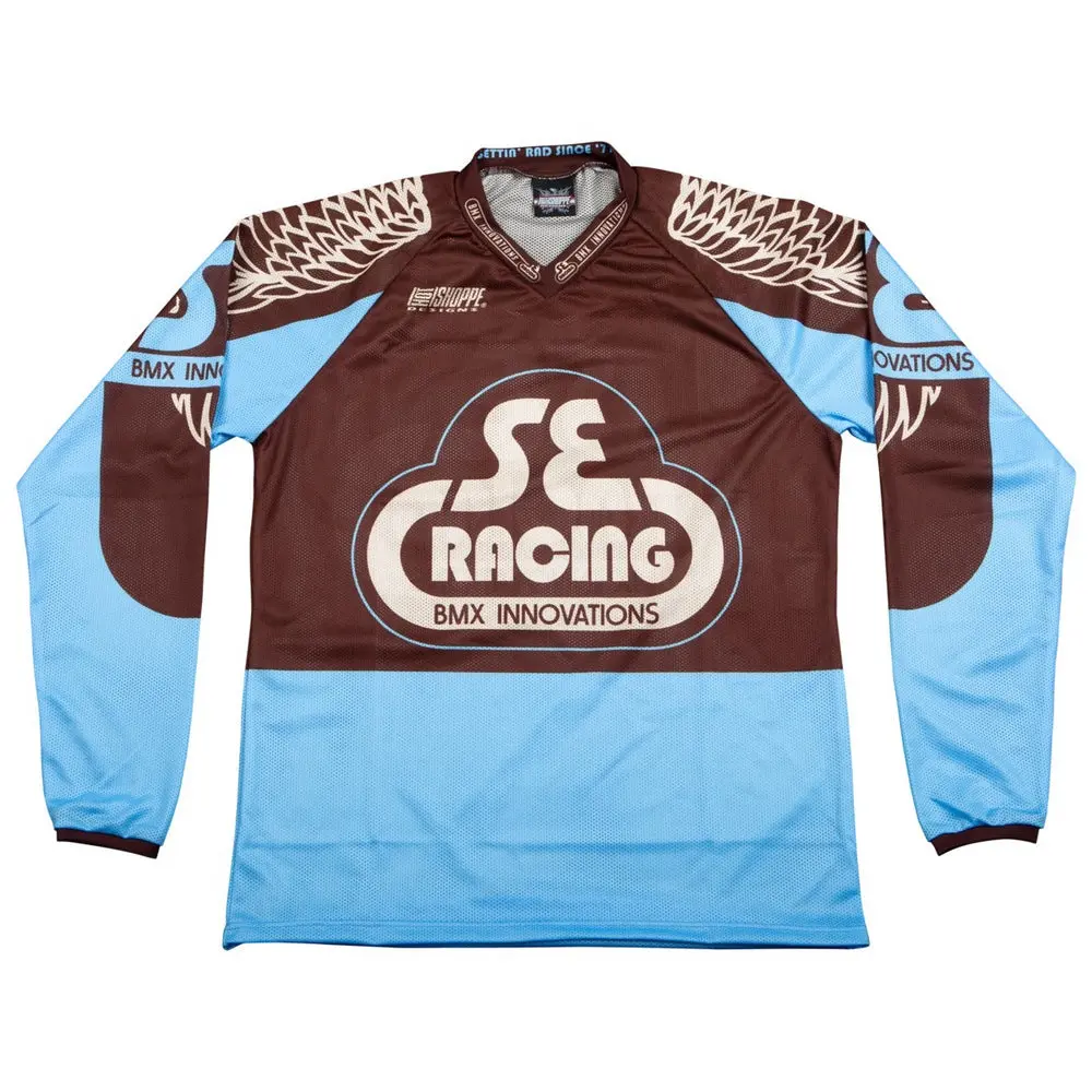 Se Bikes Jersey Retro M (Blue/Brown) 1