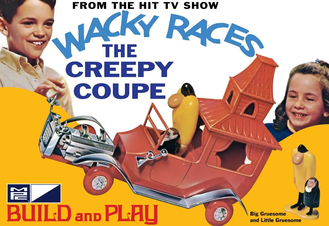 Mpc 1/32 Wacky Races The Creepy Coupe Snap Model Kit 1