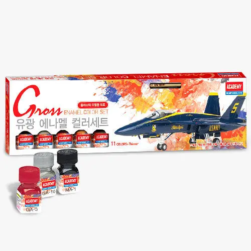 Academy Models Enamel Colour Set Model Paint (Gloss) 1