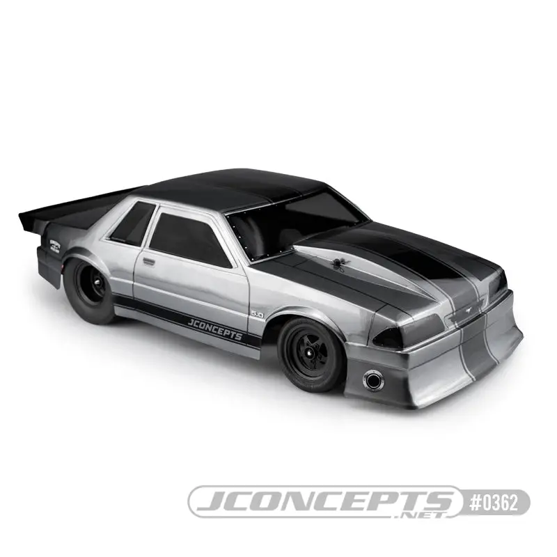 Jconcepts 1991 Ford Mustang Fox Body Clear: Sct/Street Eliminator 1