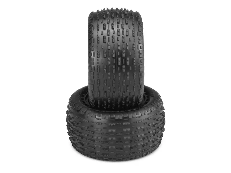 Jconcepts Swaggers 2.2” Front Stadium Truck Tires: Medium Soft (Pink Compound) 1