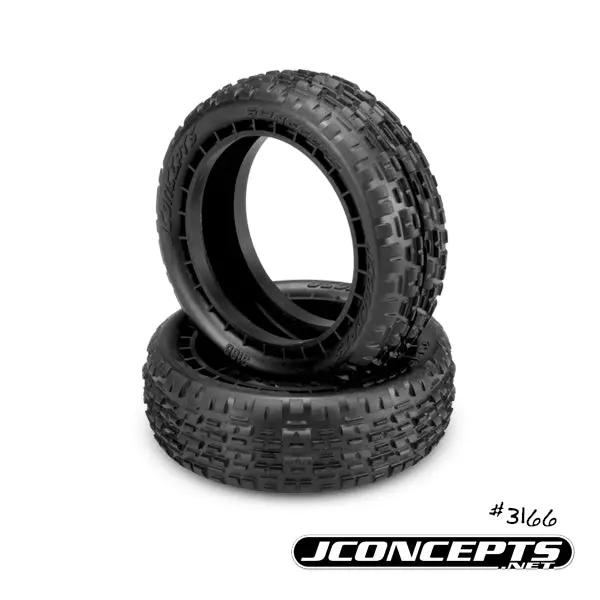 Jconcepts Swaggers 2.2” 4Wd Buggy Front Tire: Pink Compound 1