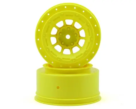 Jconcepts Hazard Wheel: Slash 2Wd Rear/4X4 Front/Rear (Yellow) 1