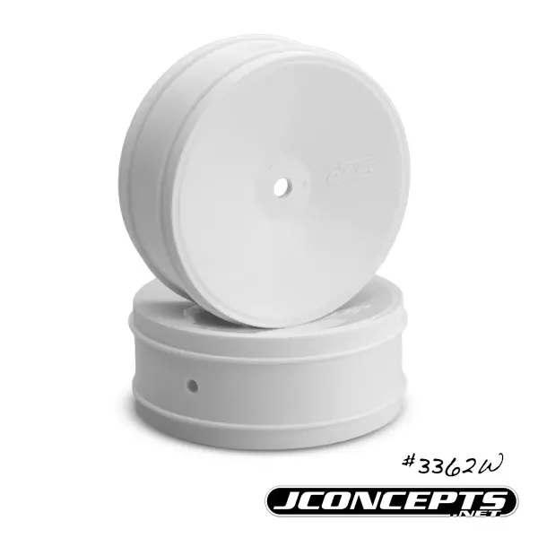 Jconcepts Bullet 1/10 Buggy Front Wheels: 60Mm B5/Rb6 (White) 1