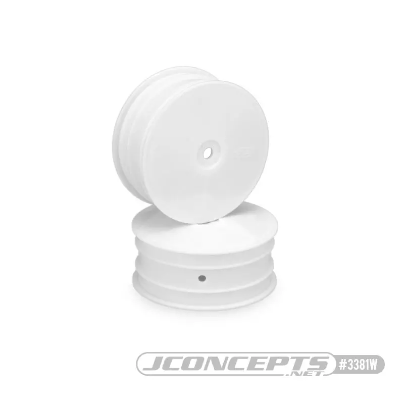 Jconcepts Mono 2.2" Front Buggy Wheels: B64 (White) 1