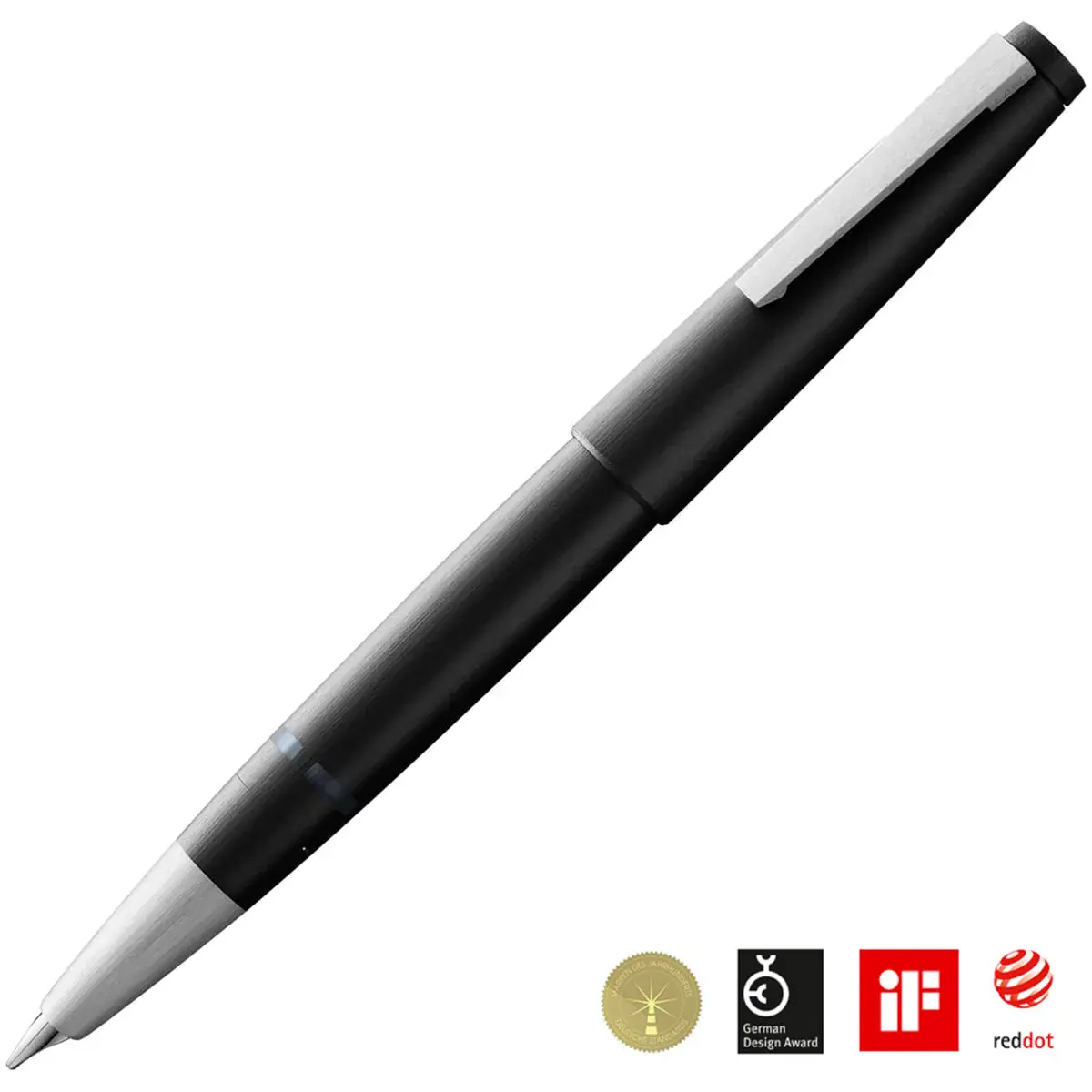 Lamy, 2000 Füller, 14K Feder, Schwarz 1