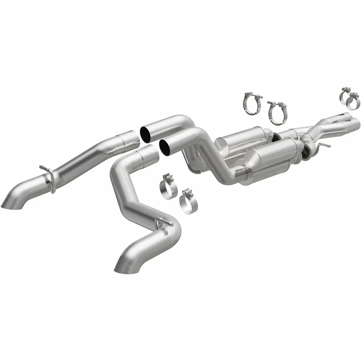 Magnaflow 19582 Rock Crawler Exhaust System – Off-Road Optimized, Mandrel-Bent Tubing 1