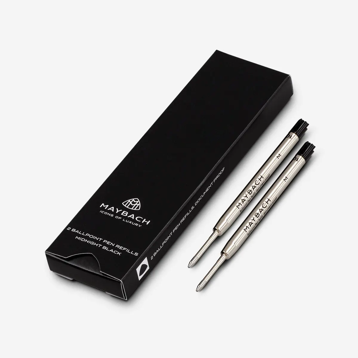Maybach Kugelschreibermine 2Er Pack, Midnight Black 1