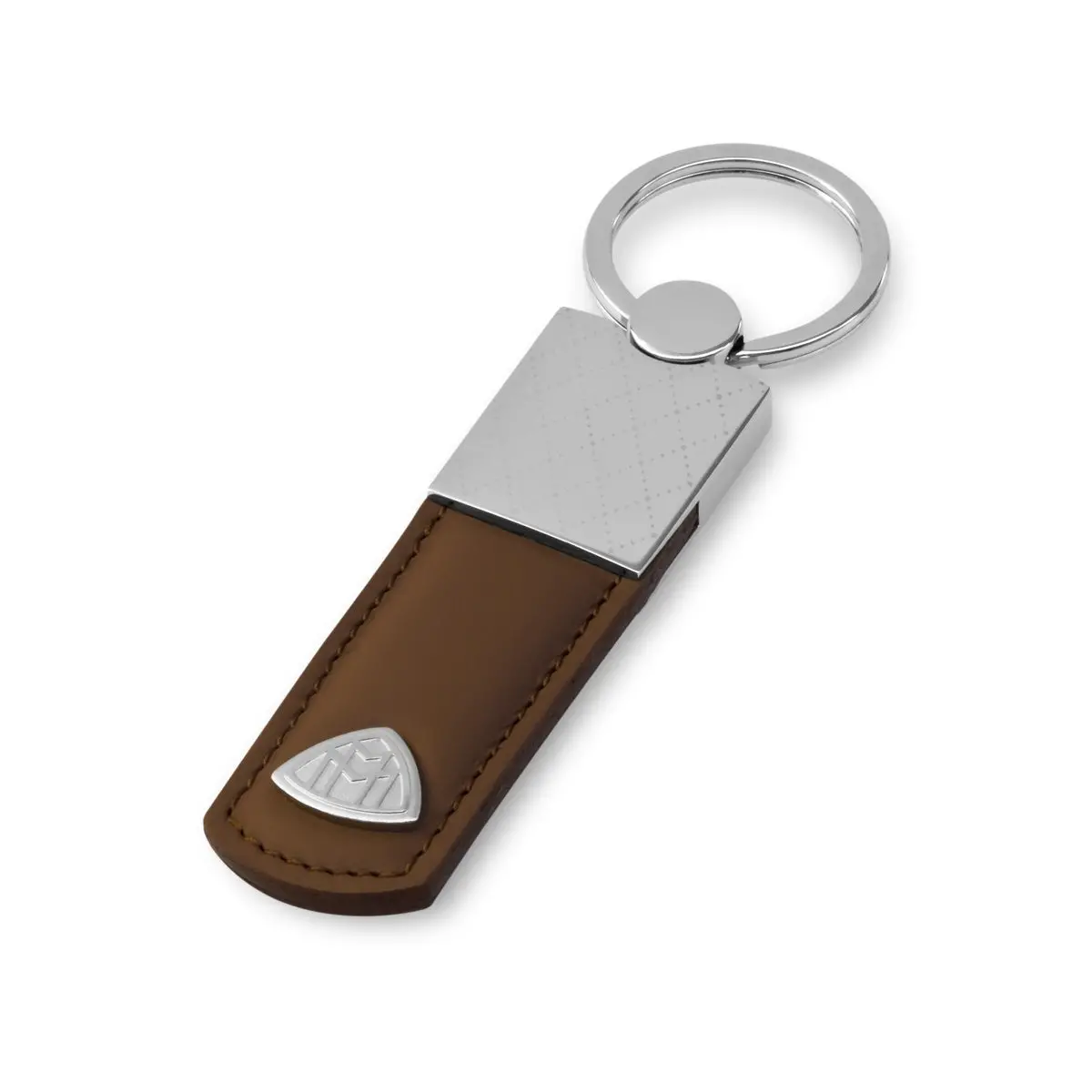 Maybach Schlüsselanhänger The Key Moment I Echtes Automobilleder, Saddle Brown 1
