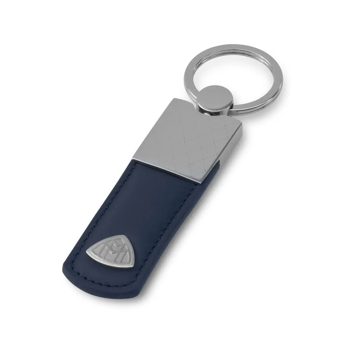 Maybach Schlüsselanhänger The Key Moment I Echtes Automobilleder, Yacht Blue 1