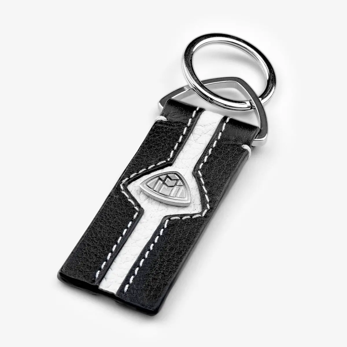 Maybach Schlüsselanhänger The Key Moment Ii Leder, Black/White 1