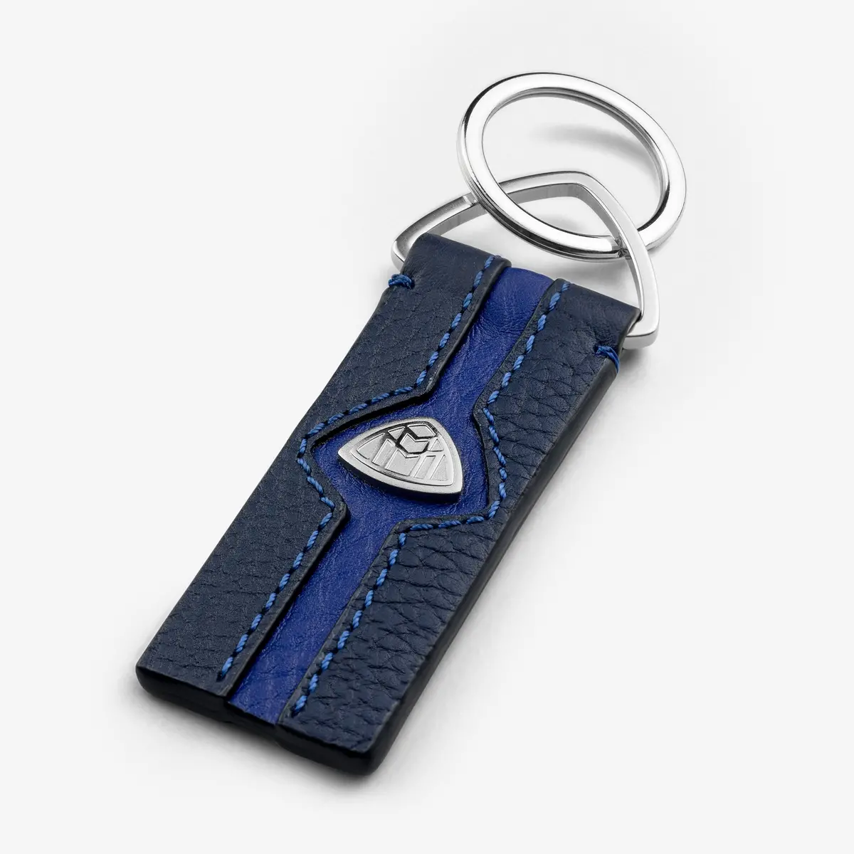 Maybach Schlüsselanhänger The Key Moment Ii Leder, Blue/Cobalt Blue 1