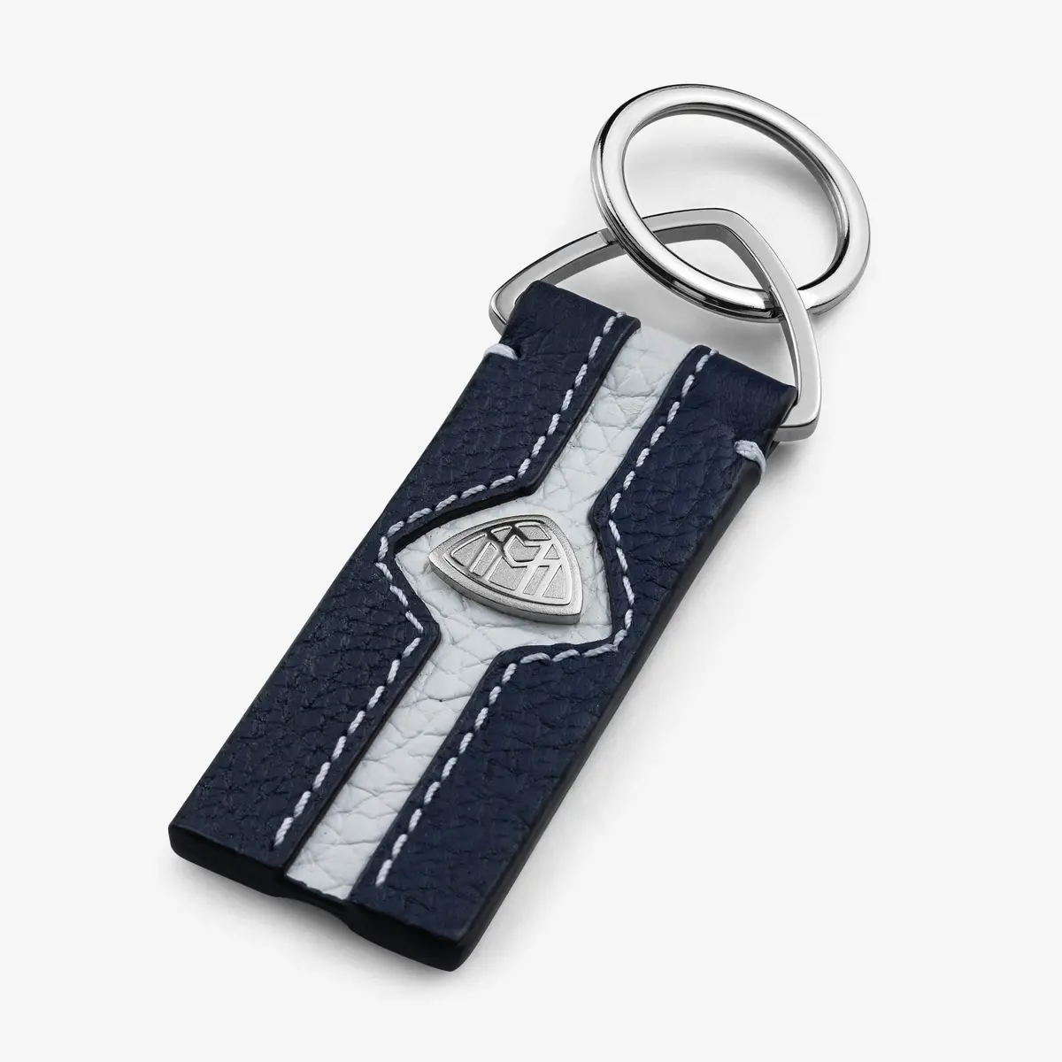 Maybach Schlüsselanhänger The Key Moment Ii Leder, Blue/White 1