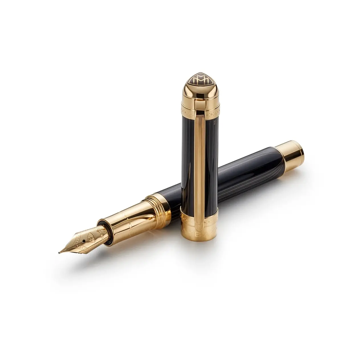 Maybach Füller The Peak I Lustrous - Gold, 18Kt, Midnight Black 1