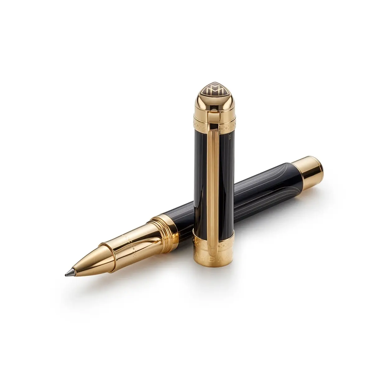 Maybach Tintenroller The Peak I Lustrous - Gold, Midnight Black 1