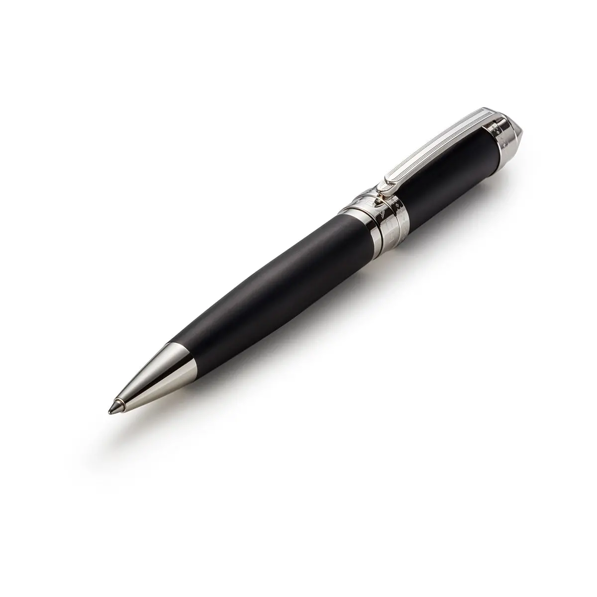 Maybach Kugelschreiber The Peak I, Volcanic Black - Platinum 1