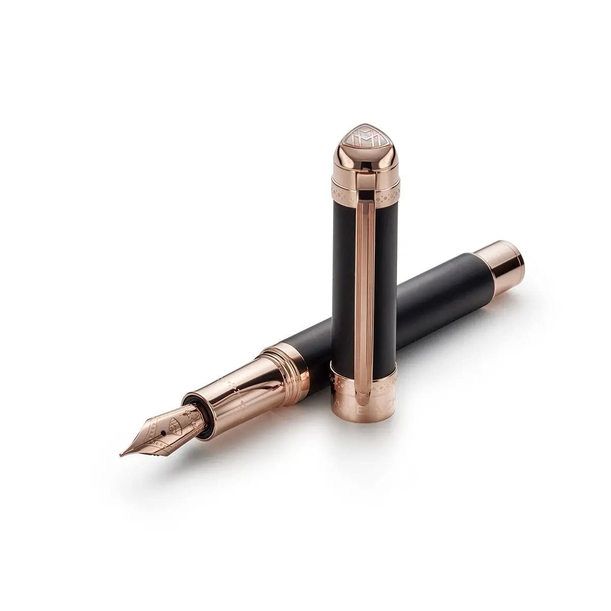 Maybach Füller The Peak I Volcanic Black - Rosegold, 18Kt, Volcanic Black 1
