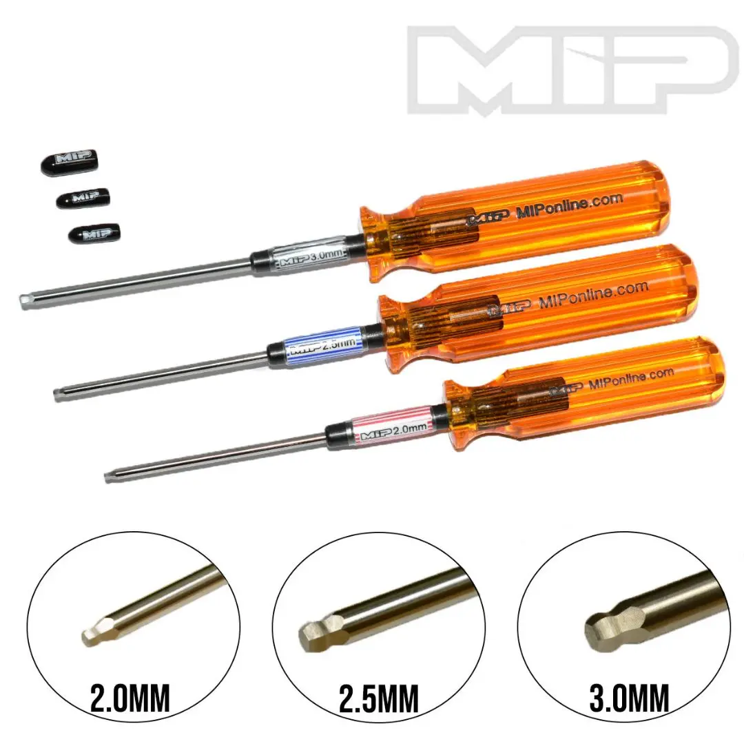 Mip Metric Hex Driver Ball Wrench Set (3) 2