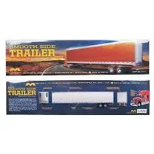 Moebius 53' Smoothside Trailer 1/25 Model Kit 1