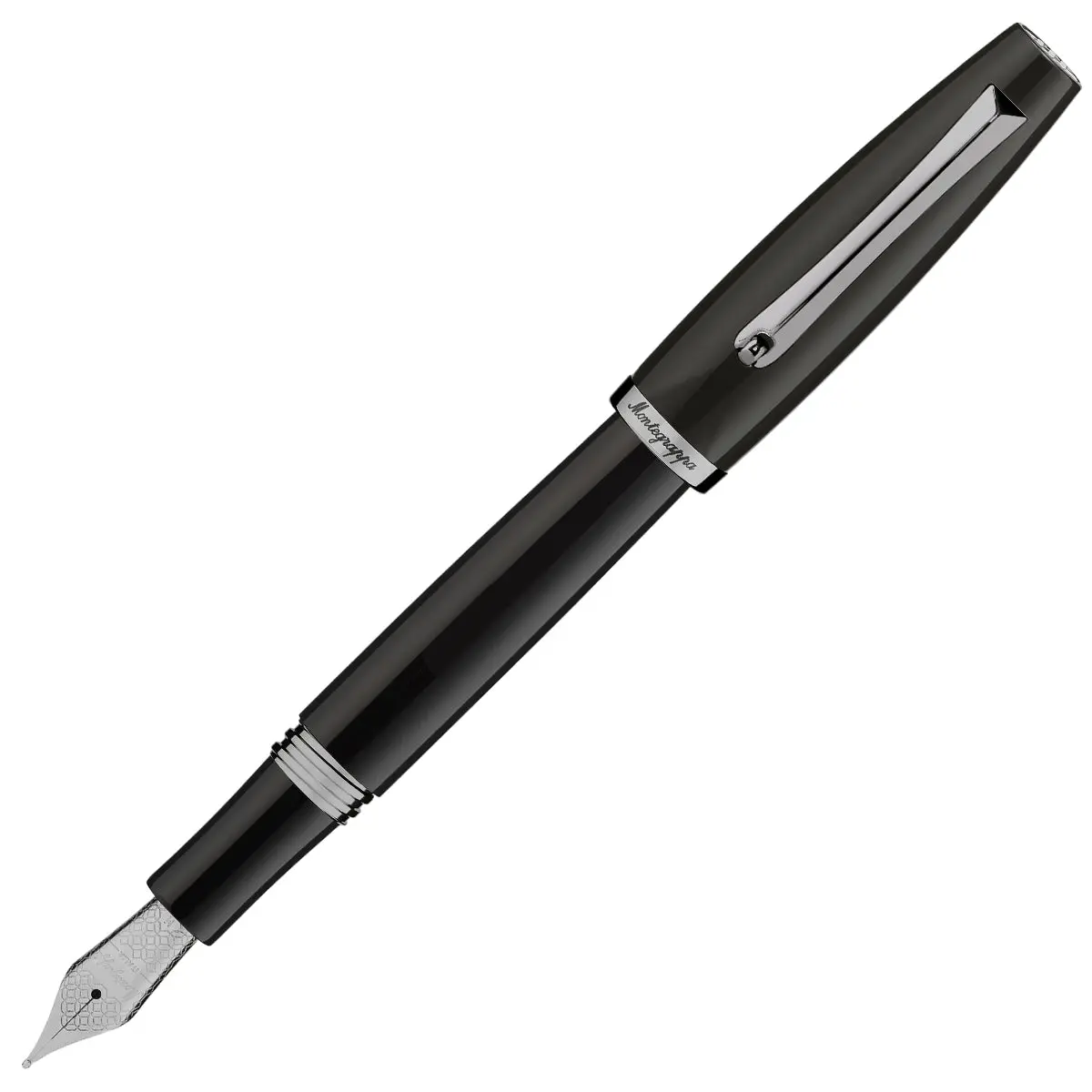 Montegrappa Füller Manager Ruthenium, Schwarz 1