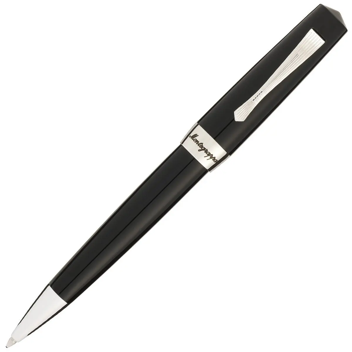 Montegrappa, Kugelschreiber Elmo 02 Jet Black, Schwarz 1