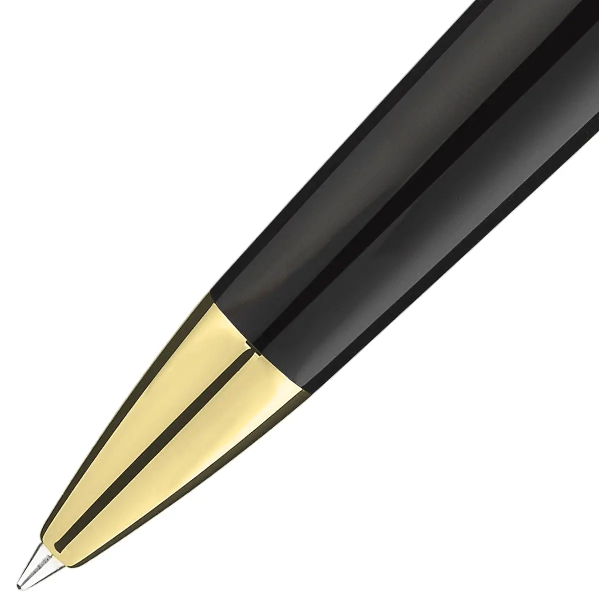 Montegrappa Kugelschreiber Manager Yellow Gold, Schwarz 2