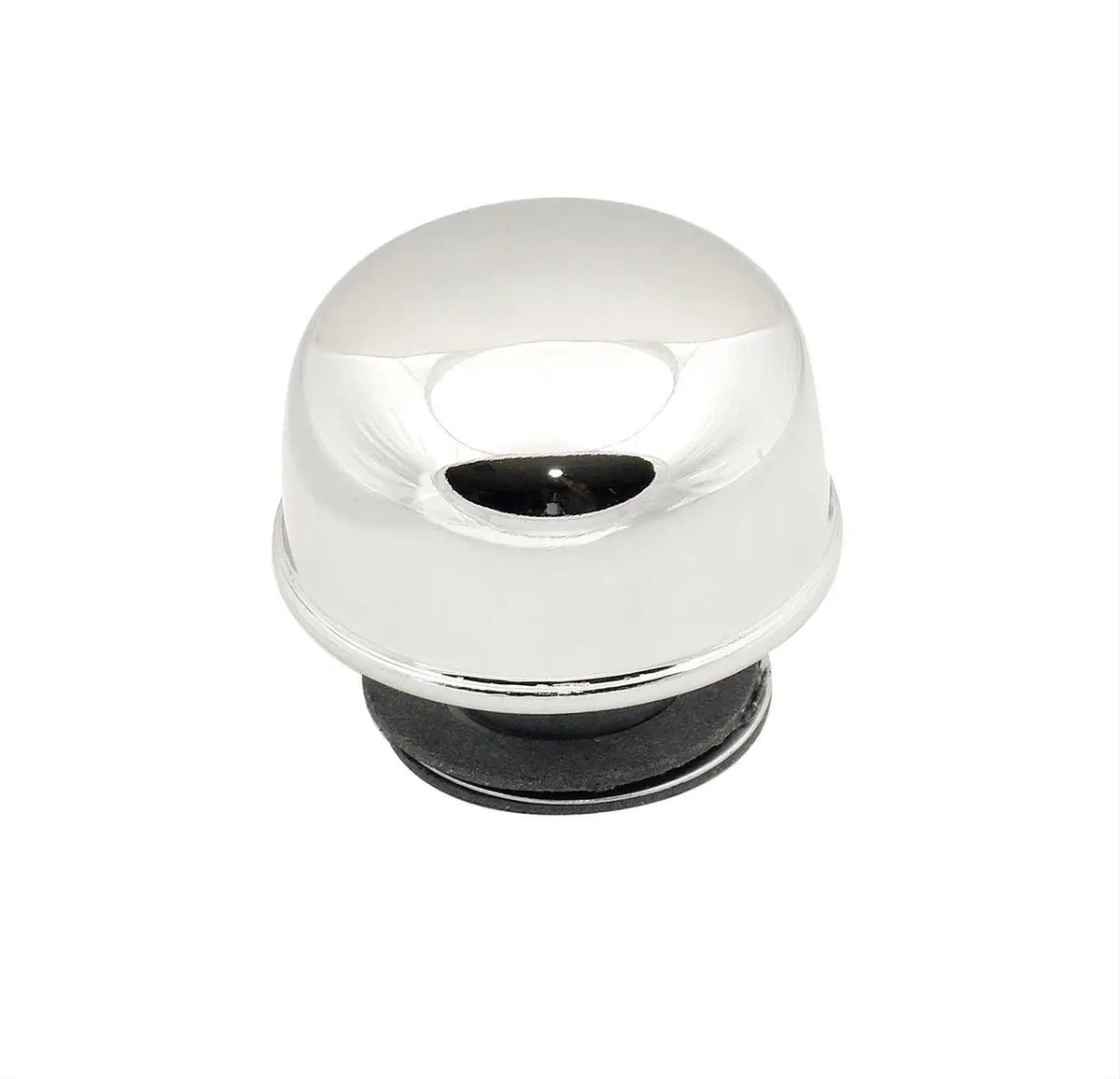 Mr. Gasket 2061 Chrome Twist-On Oil Cap Breathers – Dual-Vent, Aesthetic Finish 1