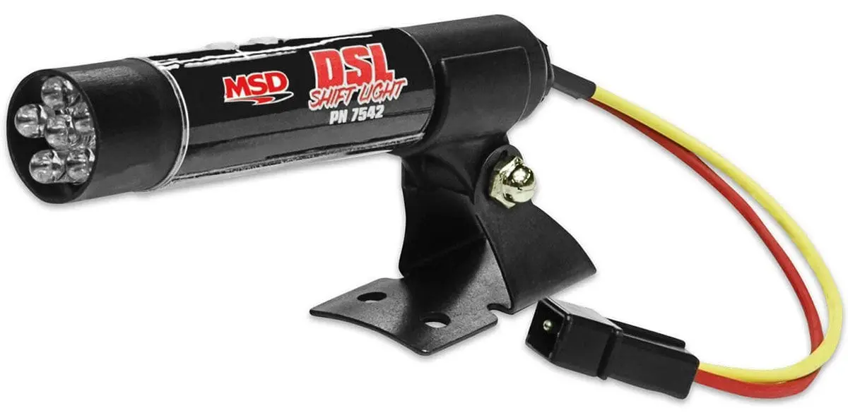 Msd Led Shift Light – Programmable Rpm Indicator With Bright Visual Alert (7542) 1