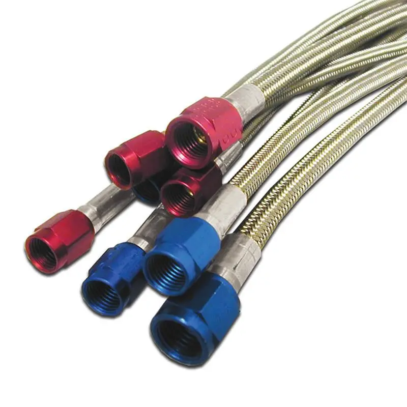 Nitrous Express 11125 Stainless Braided Fuel Hose 1
