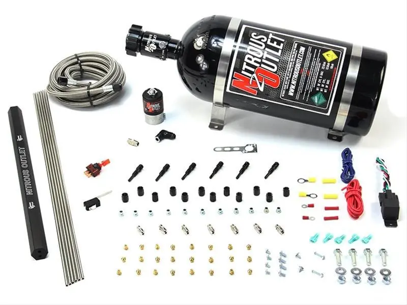 Nitrous Outlet Progressive Wet Nitrous System – Dual-Stage Configuration (00-10433-L-Ds-00) 1