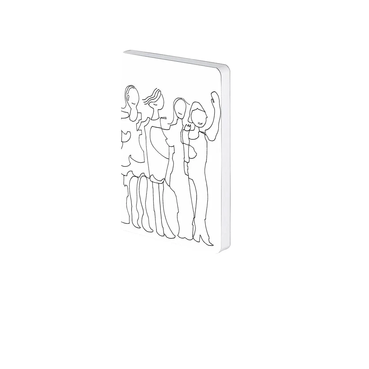 Nuuna, Notizbuch Graphic S, Friends By Myriam Beltz A6 Dotted (Mini) 1