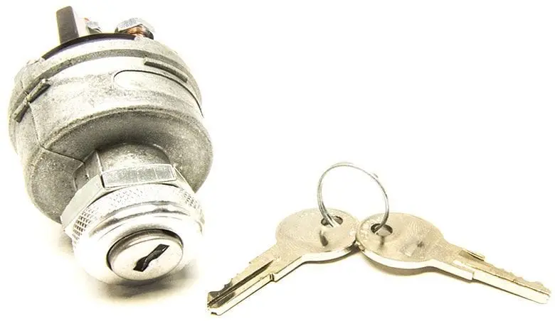 Universal Dash-Mount Ignition Switch Assembly With Keyed Security 1