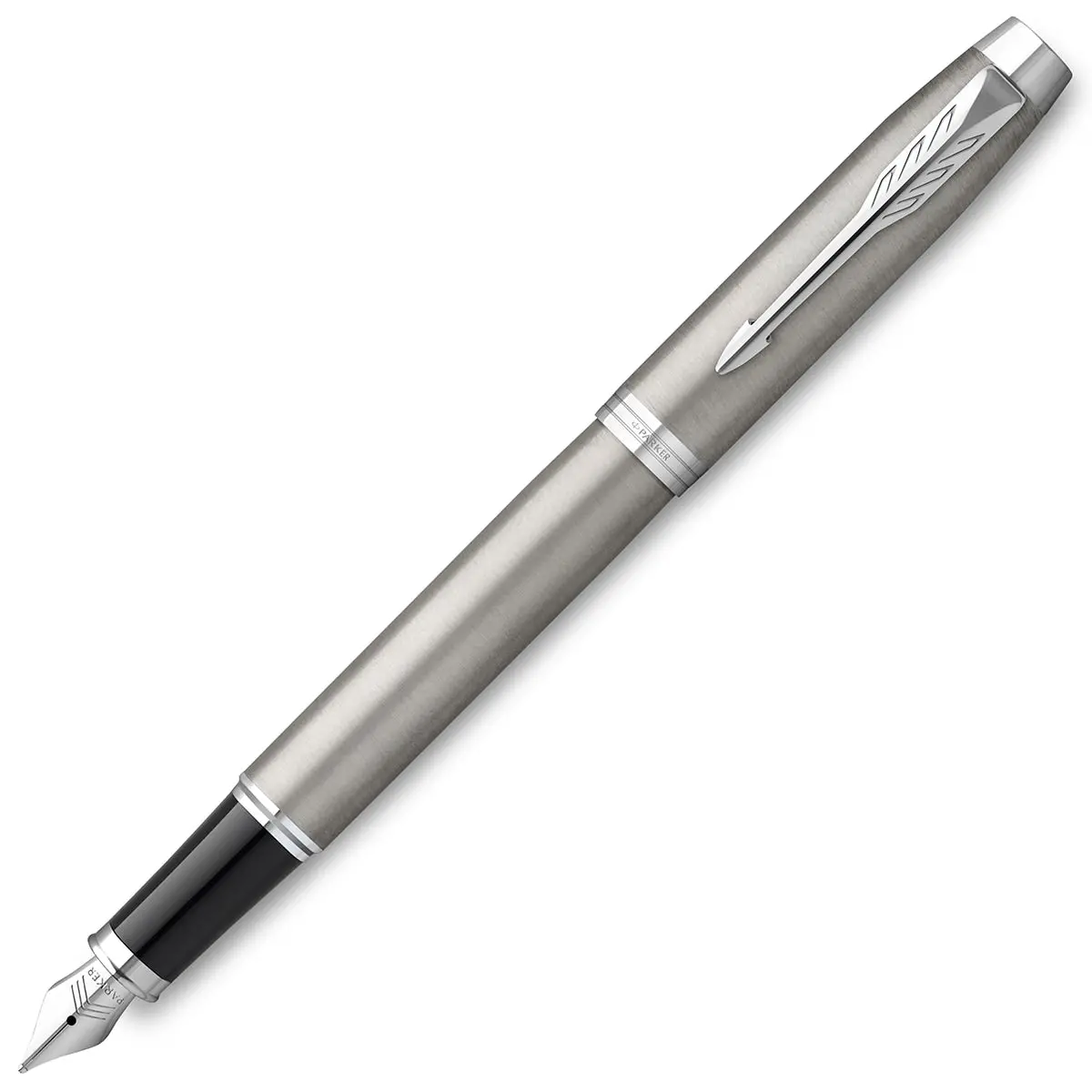 Parker, Füller Im Essential, Gebürstet, Grau 1