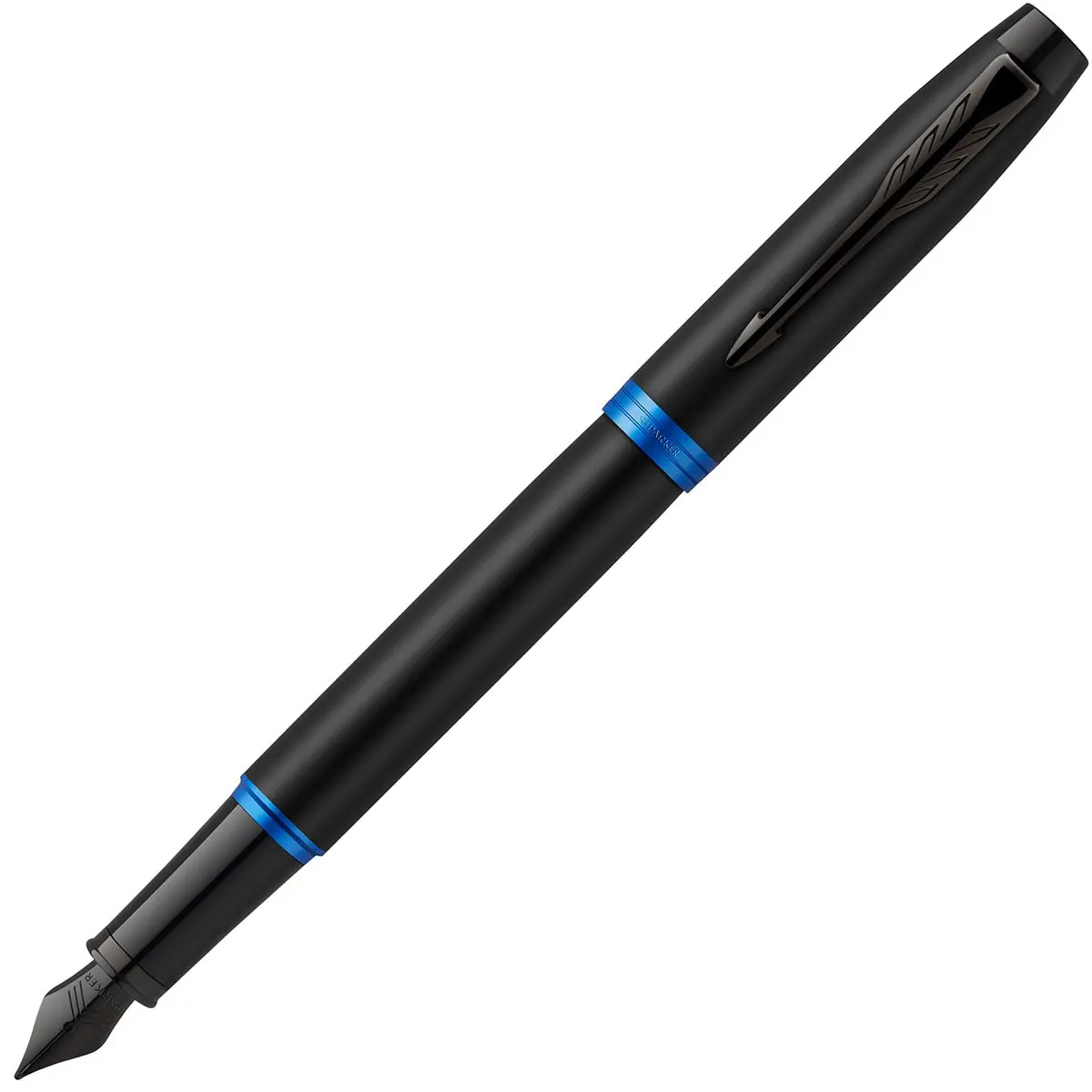 Parker, Füller Im Professionals Collection Vibrant Rings, Blauer Zierring, Schwarz Pvd 1