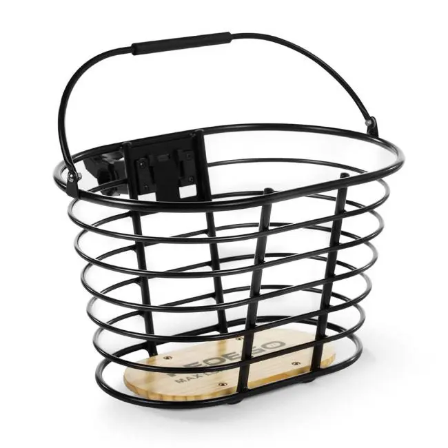 Pedego Basket Front Aluminum (Black) 1