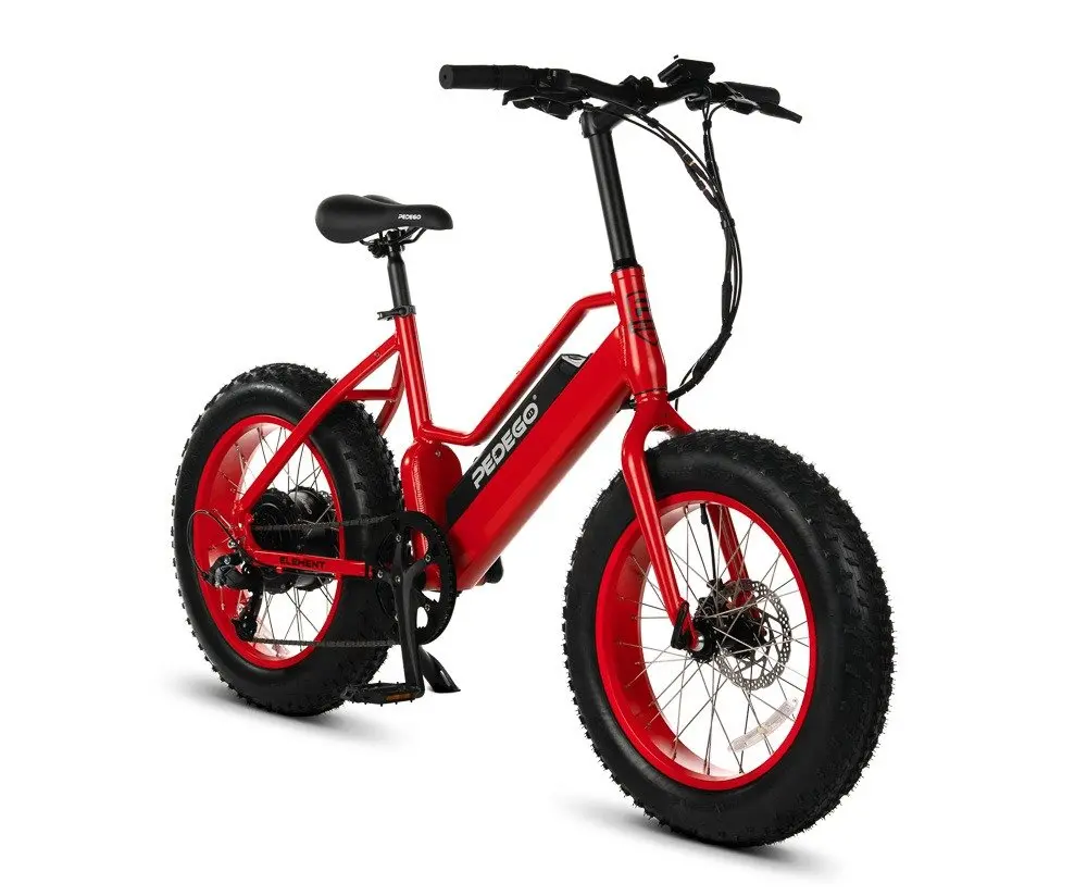 Pedego Element V2 Fat Tire Electric Bike 20" (Orange) 1